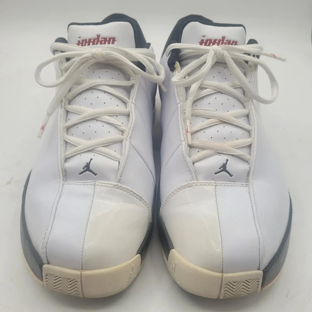 Air Jordan Team Elite II‎ Low White/Varsity Red Black Size 10 Model 310011-130